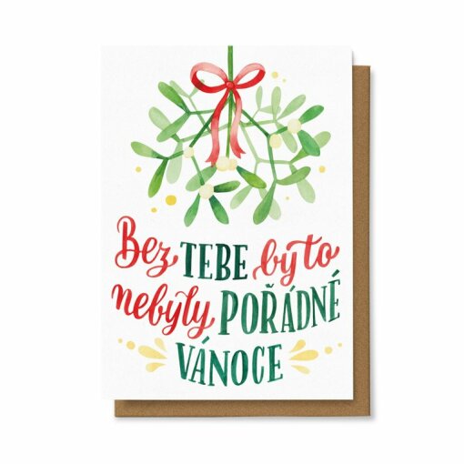 Bez Tebe by to nebyly pořádné Vánoce